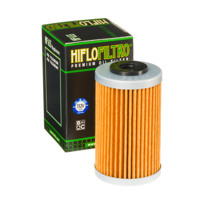 Hiflo%20Ktm%20250/350%20Exc-F%20Yağ%20Filtresi%2007-12%20Hf655