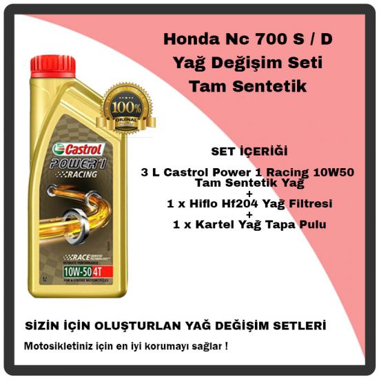 Honda Nc 700 S / D Yağ Değişim Seti