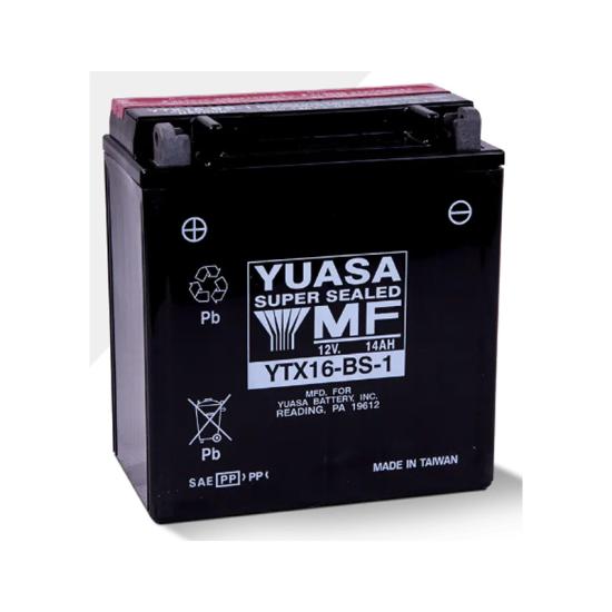 Yuasa Ytx16-Bs-1 Akü Bakım Gerektirmeyen