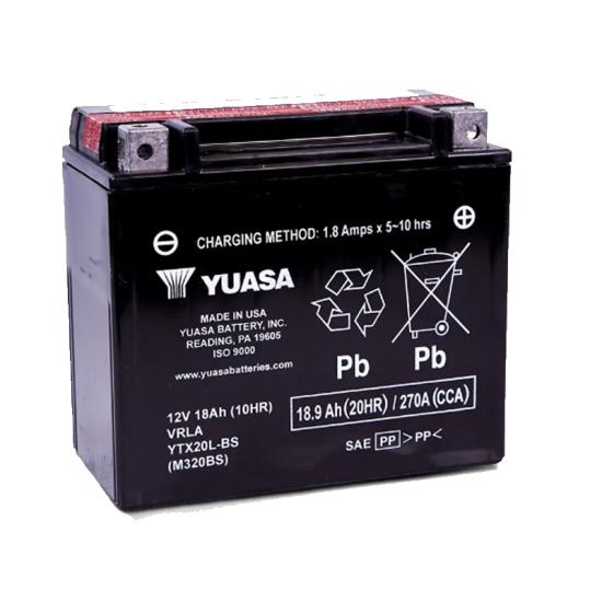 Yuasa Ytx20L-Bs Akü Bakım Gerektirmeyen